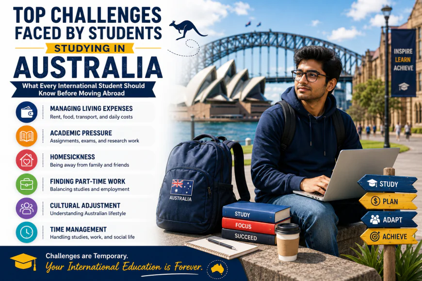 Top Challenges Faced by Students Studying in Australia