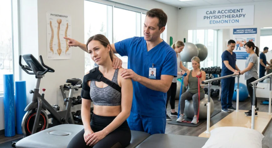 Shoulder Pain Recovery in Edmonton Using Car Accident Physiotherapy and Motor Vehicle Accident Physiotherapy Edmonton