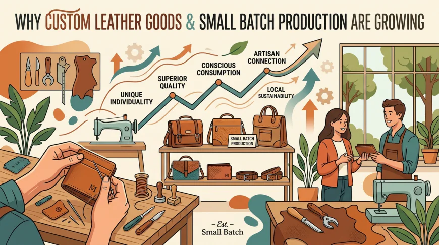 Why Custom Leather Goods and Small Batch Production Are Growing