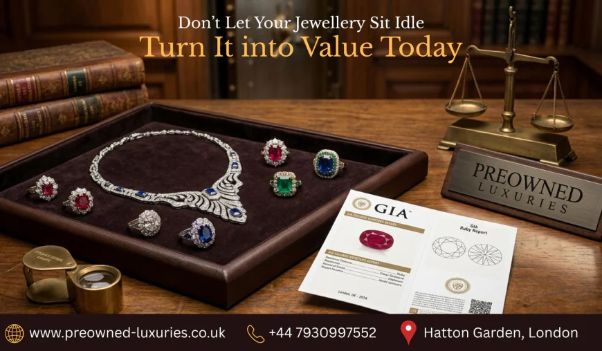 Don’t Let Your Jewellery Sit Idle - Turn It into Value Today