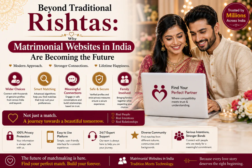Beyond Traditional Rishtas: Why Matrimonial Websites in India Are Becoming the Future