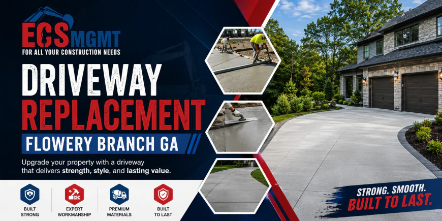 Enhance Your Property with Professional Driveway Replacement Flowery Branch GA