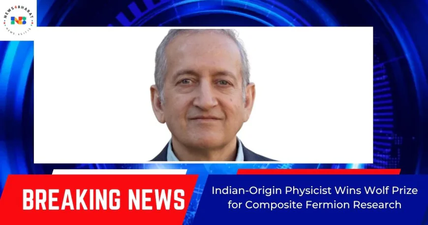 Wolf Prize Honors Jainendra K. Jain for Groundbreaking Research