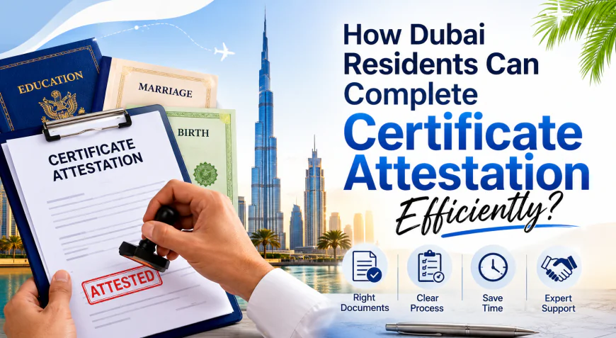 How Dubai Residents Can Complete Certificate Attestation Efficiently