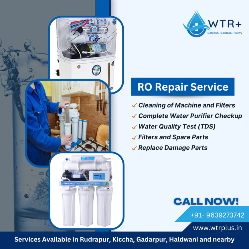 Who Provides Reliable Water Purifier Service in Gadarpur at Affordable Rates?