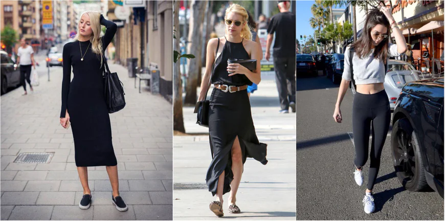 The beauty Golden Goose of the wide leg trouser in its versatility