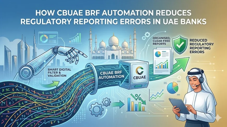 How CBUAE BRF Automation Reduces Regulatory Reporting Errors in UAE Banks