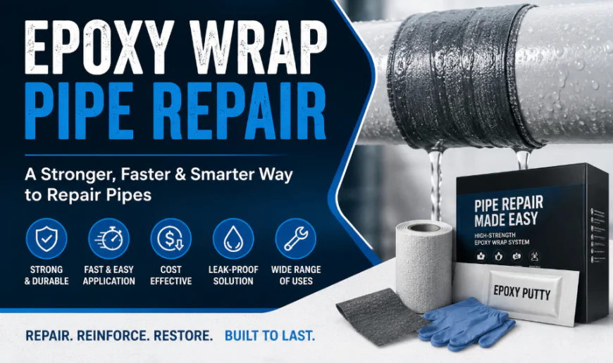 Epoxy Wrap Pipe Repair: A Reliable Solution for Fast and Long-Lasting Pipe Repairs