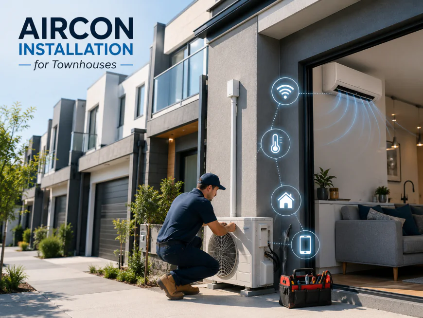 Aircon Installation For Melbourne Townhouses: Challenges And Smart Solutions