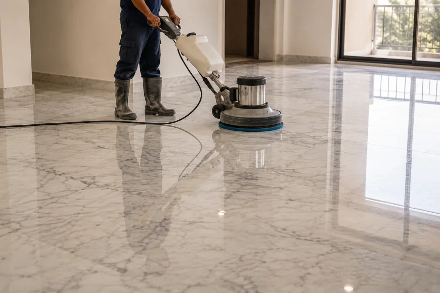 Why Marble Restoration is Important Before Grinding and Polishing