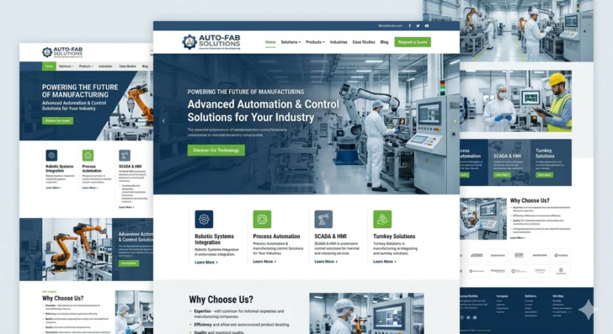 Why a Manufacturing WordPress Theme Helps Attract B2B Buyers