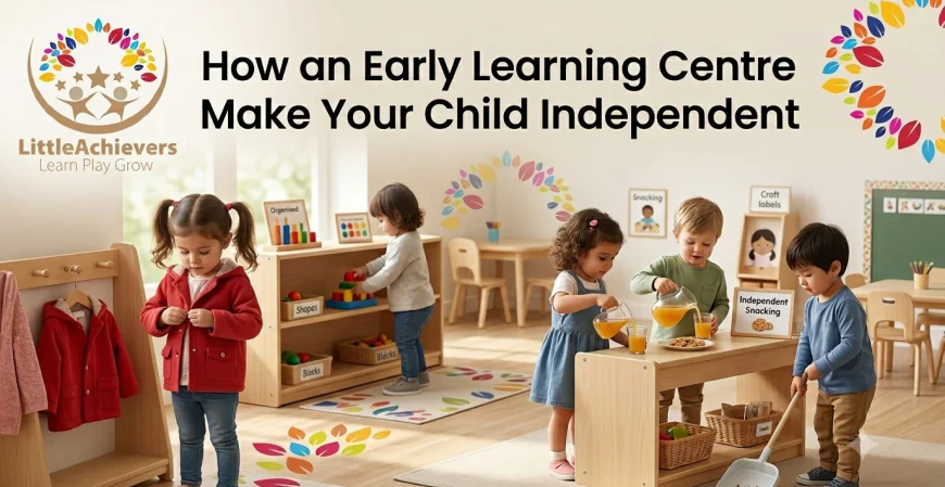 How an Early Learning Centre Make Your Child Independent