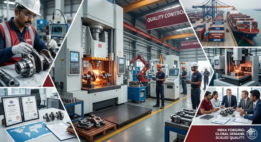 How Indian Forging Suppliers Are Meeting Global Demand with Quality and Scale