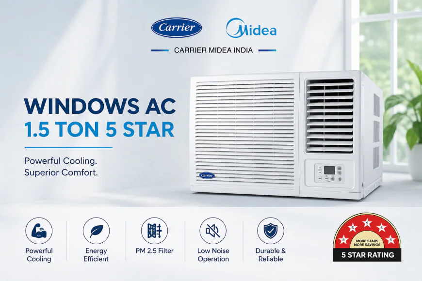 Why a Windows AC 1.5 Ton 5 Star is a Smart Choice for Modern Indian Homes?