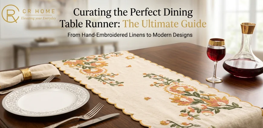 From Minimalist to Luxury! Finding the Perfect Table Runner for Your Home