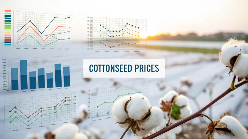 Cottonseed Prices Index Analysis with Quarterly Trend and Forecast Prices Chart