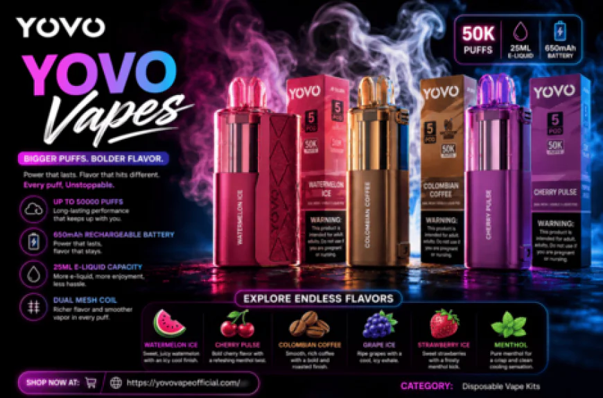 Modern Vape Solutions for Modern Life | Exploring YOVO Vape and YOVO JB50K Disposable Kit
