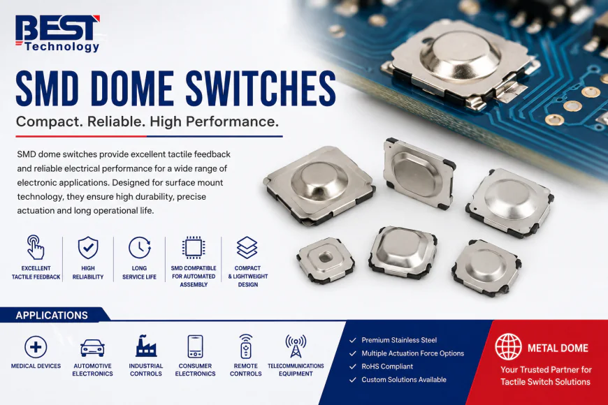 SMD Dome Switches: High-Performance Tactile Solutions for Modern Electronics