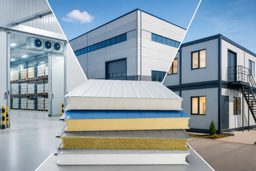 Insulated Sandwich Panel Applications: From Cold Storage to Modular Buildings