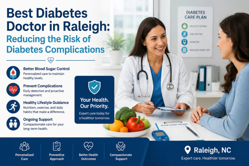 Best Diabetes Doctor in Raleigh: Reducing the Risk of Diabetes Complications