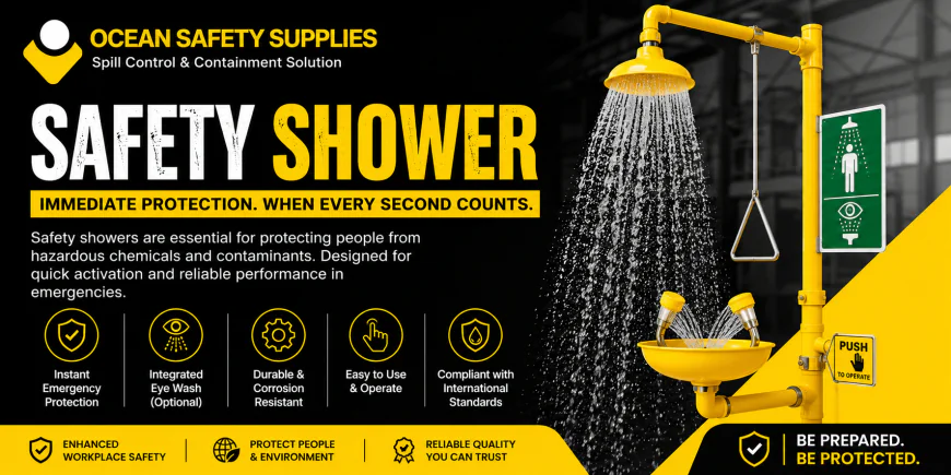 Safety Shower: An Essential Emergency Safety Solution for Hazardous Workplaces