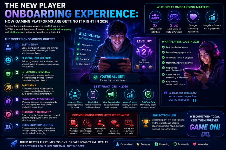 The New Player Onboarding Experience: How Gaming Platforms Are Getting It Right in 2026
