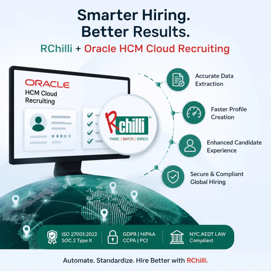 Oracle HCM Recruiting Cloud: Cleaner Talent Data with RChilli