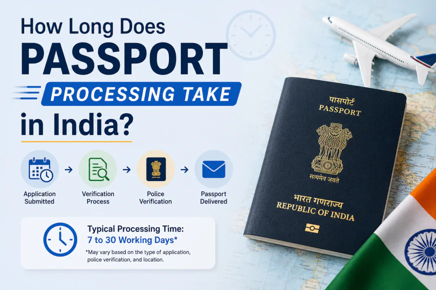 How Long Does Passport Processing Take in India?
