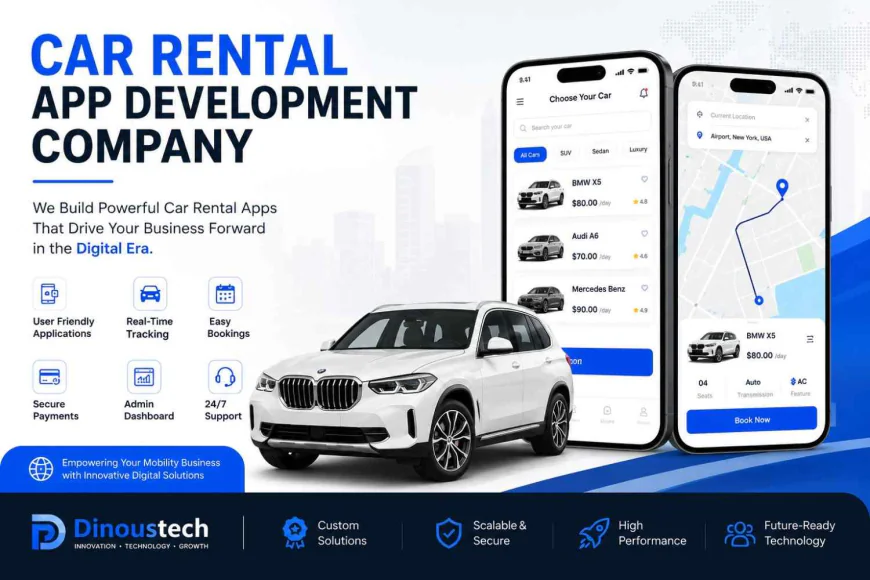 Scalable Car Rental App Development Company for Mobility Startups