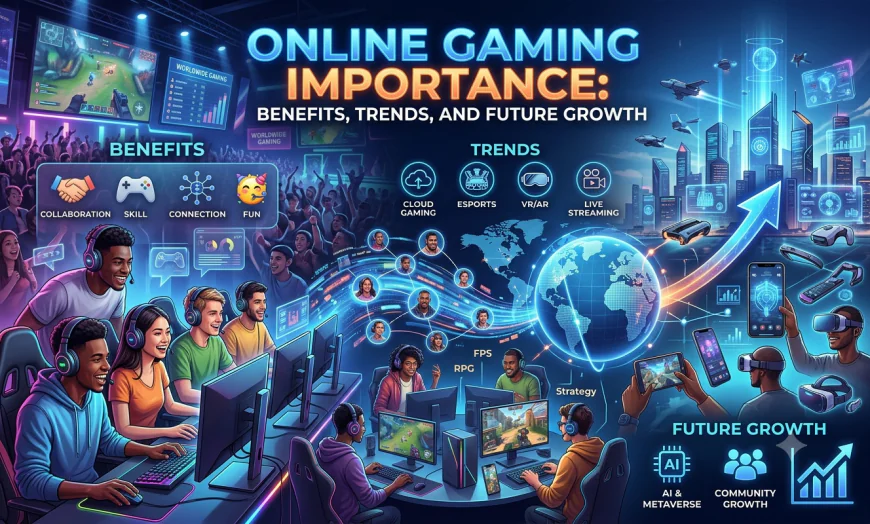 Online Gaming Importance: Benefits, Trends, and Future Growth