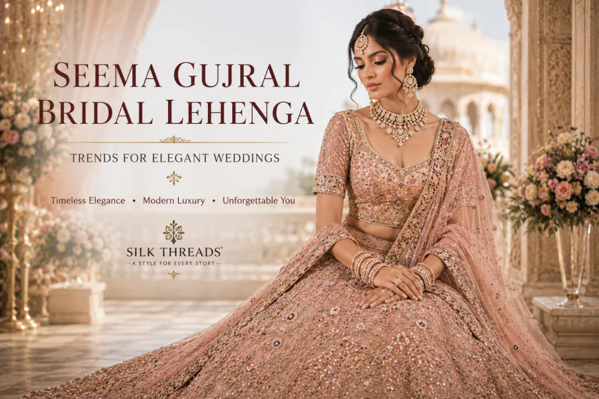 Seema Gujral Bridal Lehenga Trends for Elegant Weddings