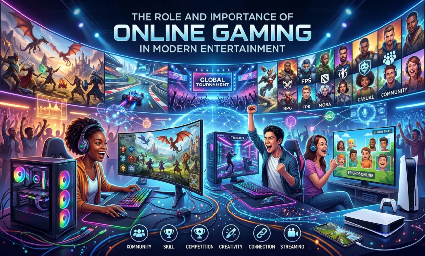 The Role and Importance of Online Gaming in Modern Entertainment