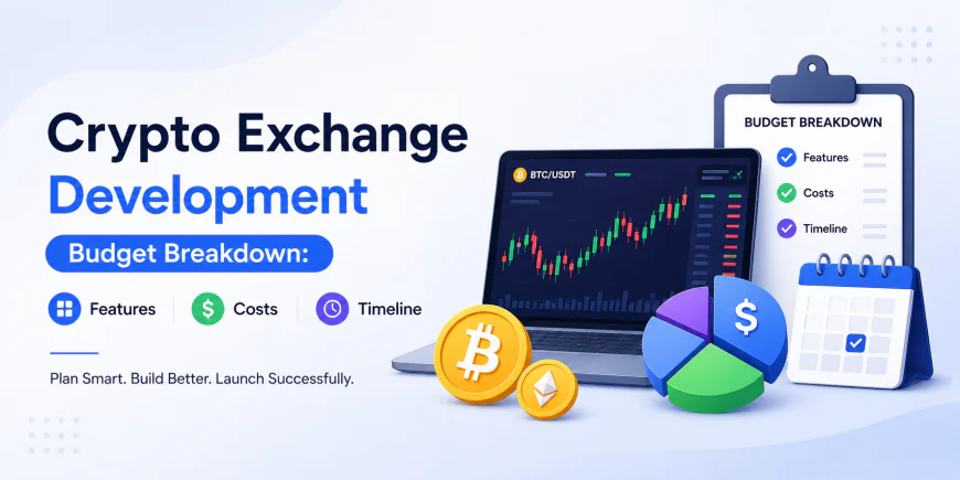 Crypto Exchange Development Budget Breakdown: Features, Costs & Timeline