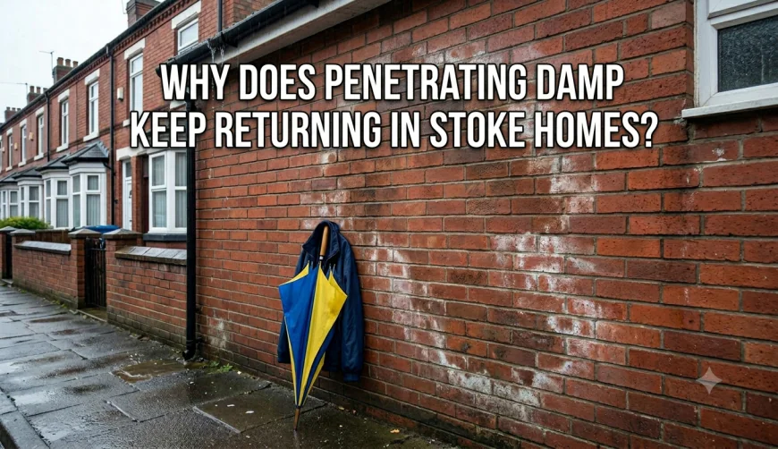 Why Does Penetrating Damp Keep Returning in Stoke Homes?
