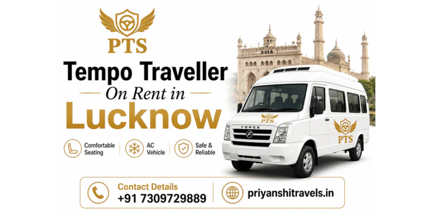 Tempo Traveller On Rent in Lucknow for Pilgrimage and Weekend Travel