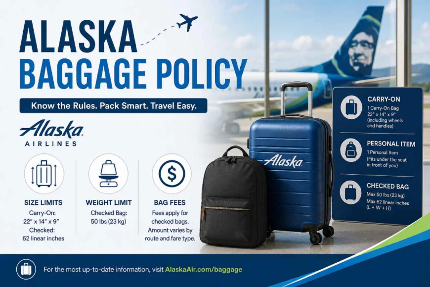 Alaska Baggage Policy Explained: Size Limits, Costs, and Allowances