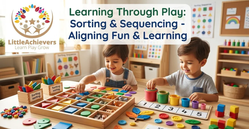 Learning Through Play: Sorting & Sequencing – Aligning Fun & Learning