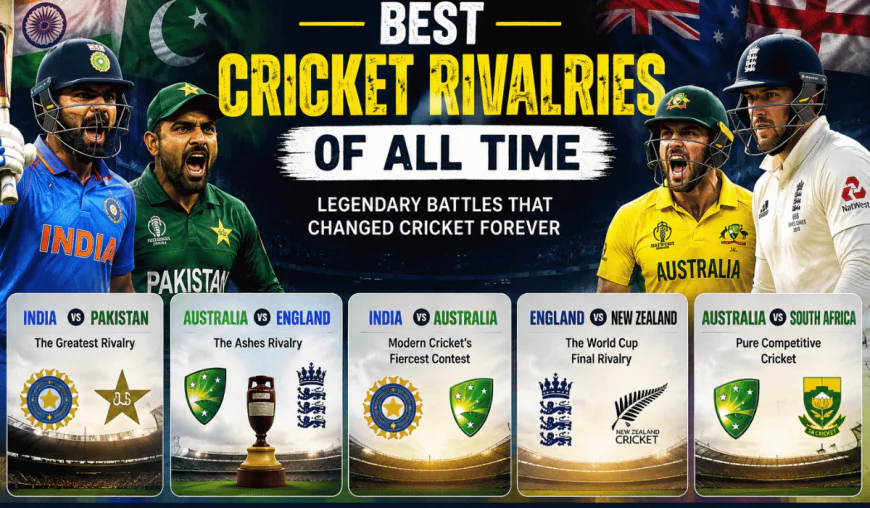 Best Cricket Rivalries of All Time: Greatest Matches & Historic Cricket Battles