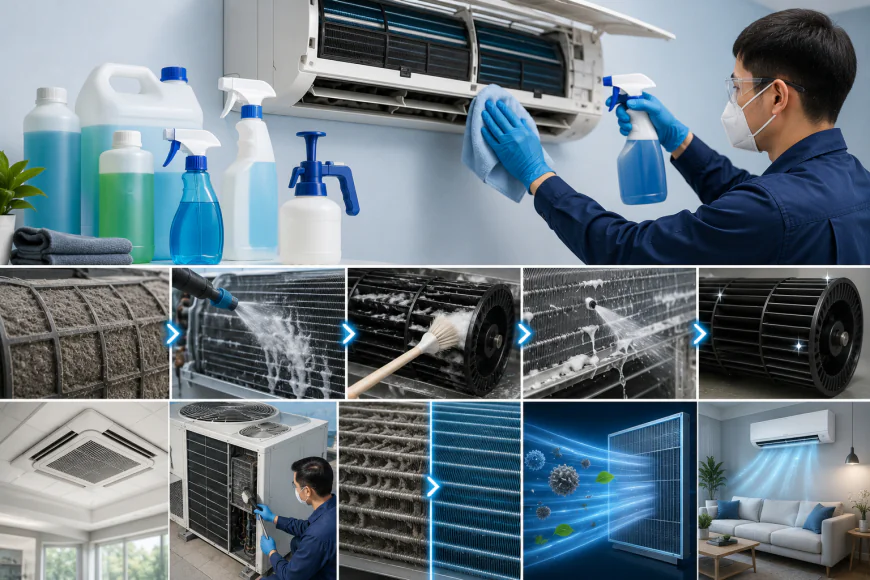HVAC Cleaning Chemicals Supporting Better Indoor Air Quality Standards