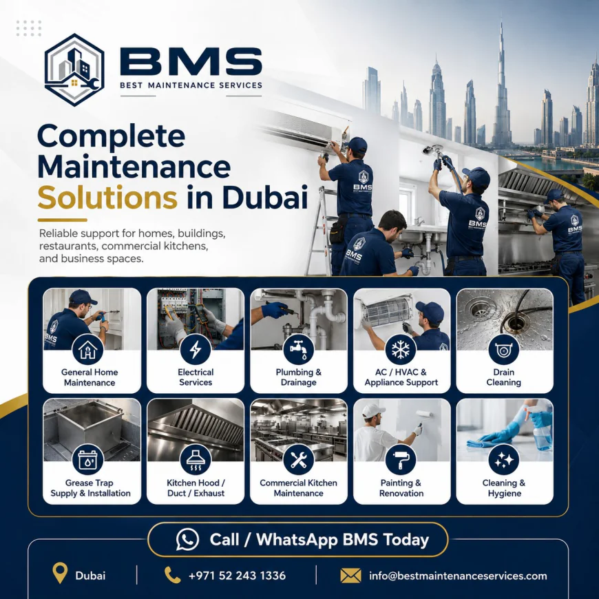 Best Practices for Maintaining Restaurant Drains in Dubai