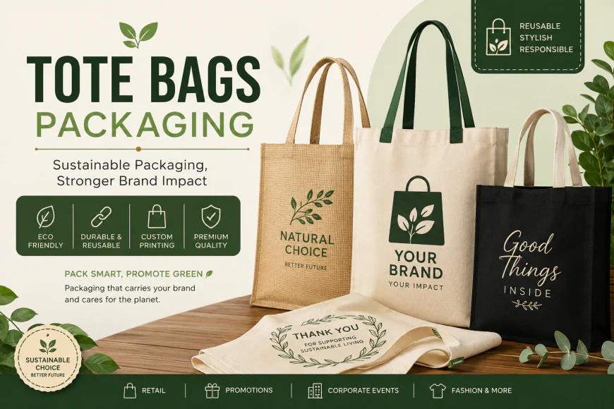 Tote Bags Packaging: A Sustainable and Versatile Solution for Modern Businesses