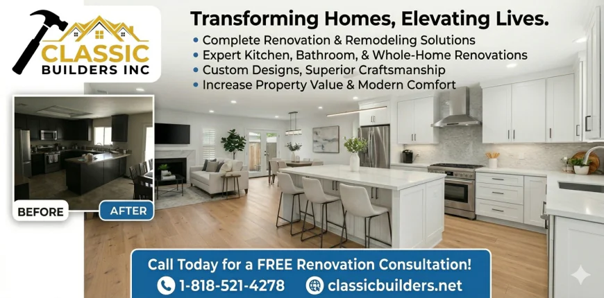 Kitchen Remodel Cost in Los Angeles 2026 – Complete Pricing Guide by Classic Builders Inc.