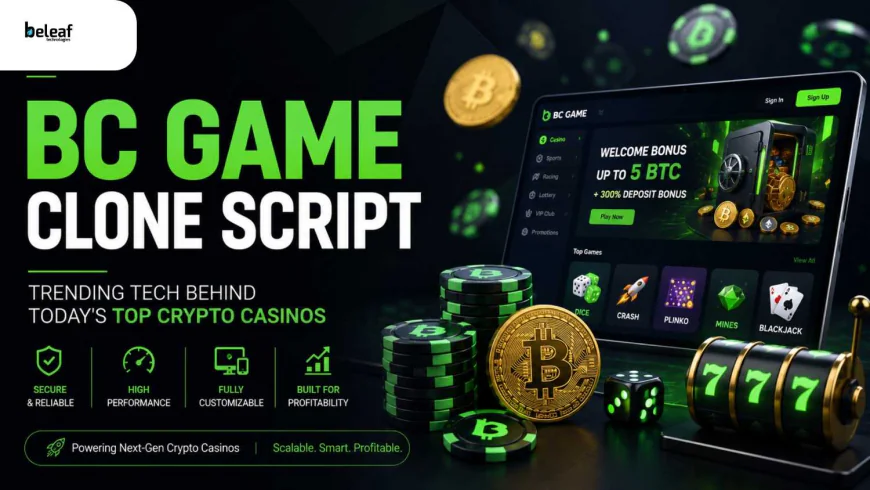 BC Game Clone Script — Trending Tech Behind Today's Top Crypto Casinos