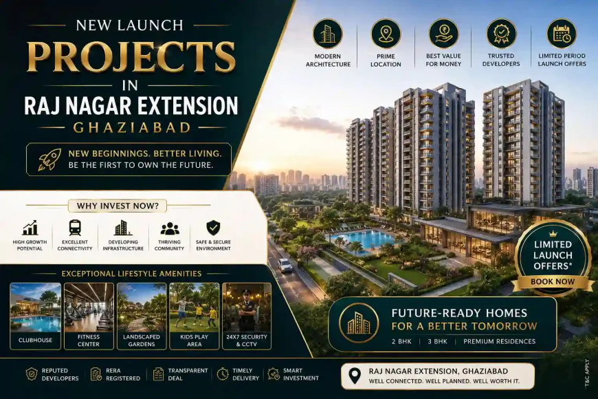 New Launch Projects in Raj Nagar Extension | Premium Apartments in Ghaziabad