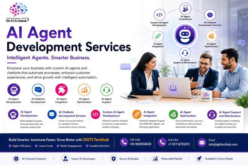 AI Agent Development & Automation Solutions for Modern Businesses