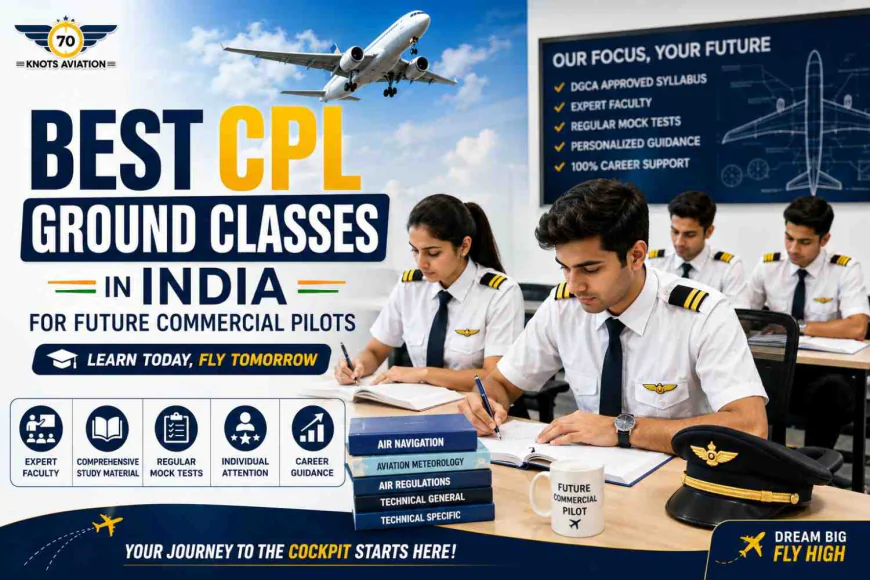 Best CPL Ground Classes in India for Future Commercial Pilots
