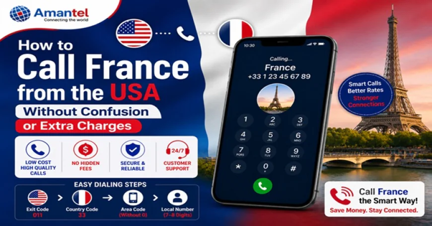 How to Call France from the USA Without Confusion or Extra Charges