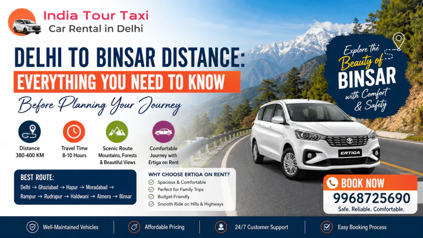 Delhi to Binsar Distance: Everything You Need to Know Before Planning Your Journey