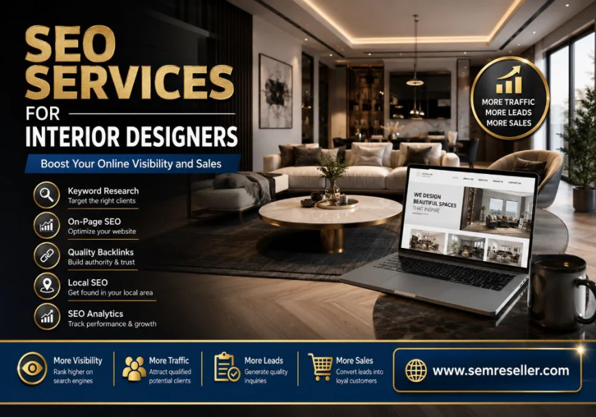 SEO Services for Interior Designers: Boost Your Online Visibility and Sales