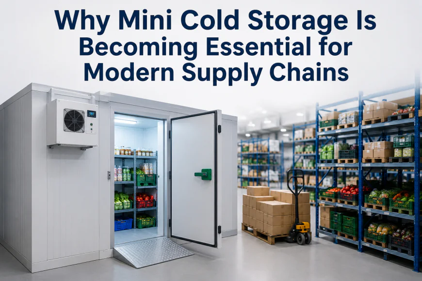 Why Mini Cold Storage Is Becoming Essential for Modern Supply Chains